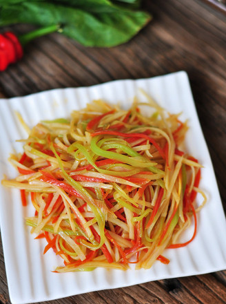 怀念的味道——素炒三丝