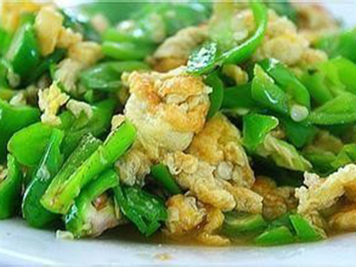 青椒炒蛋